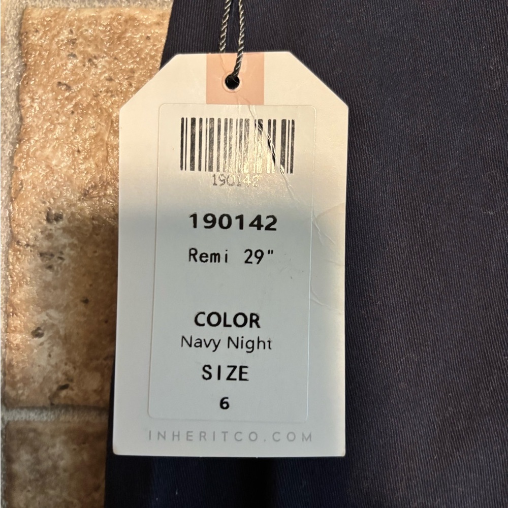 Inherit Navy Midi Skirt - Classic Pencil Style - Picture 3 of 6